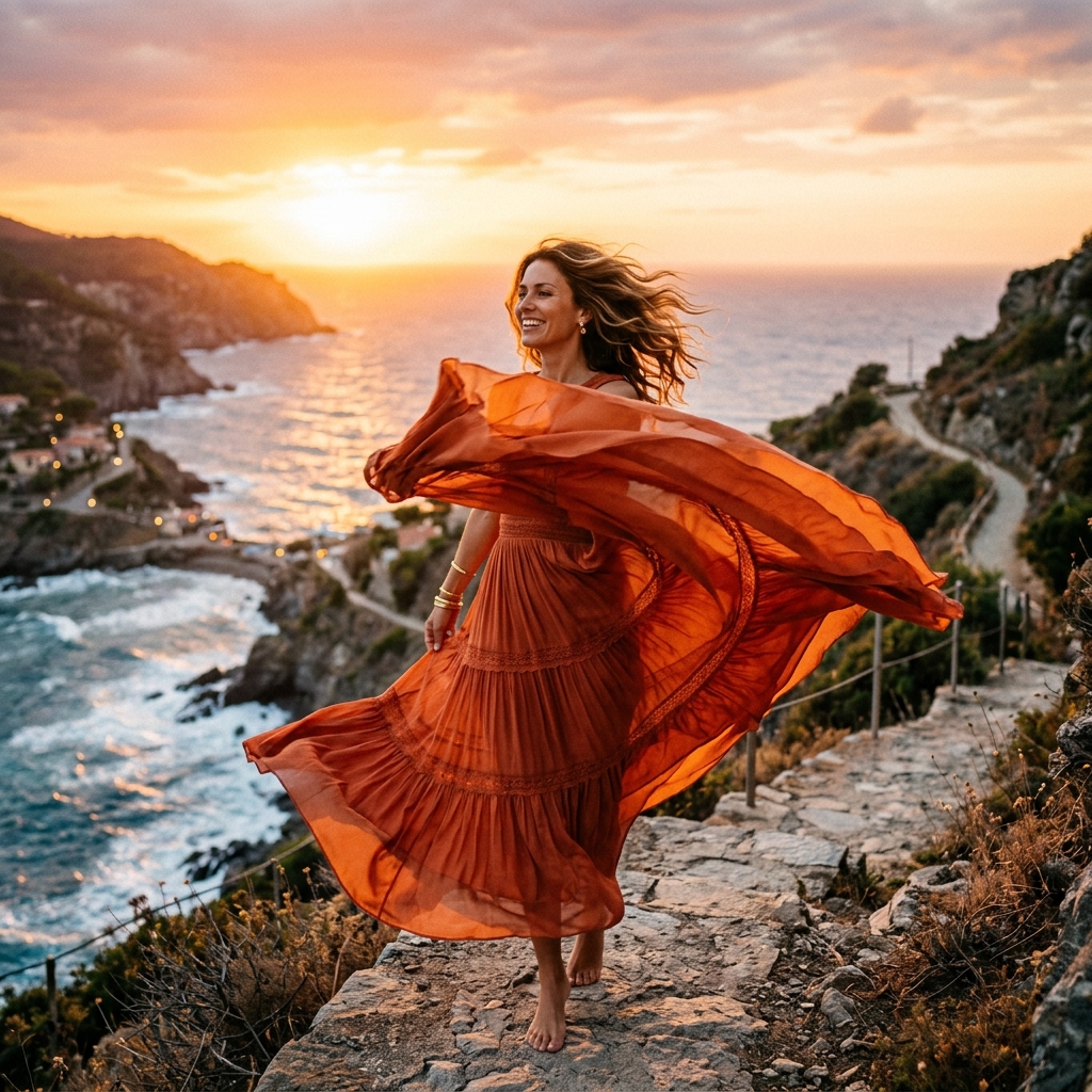 Orange fashion