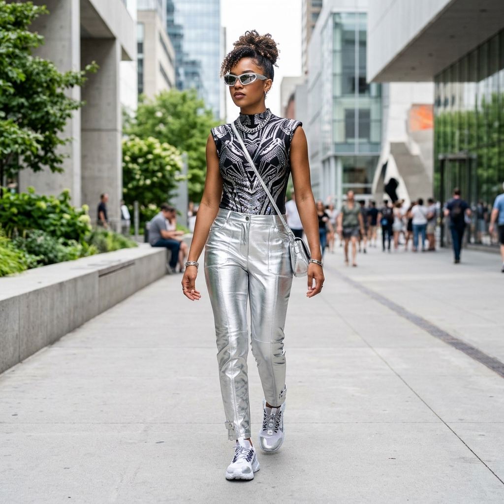 Silver fashion elements